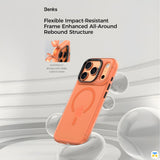 Flexible Impact-Resistant
Frame Enhanced All-Around
Rebound Structure - Benks Lucid Armor for iPhone 17 Series - Magnetic Phone Case