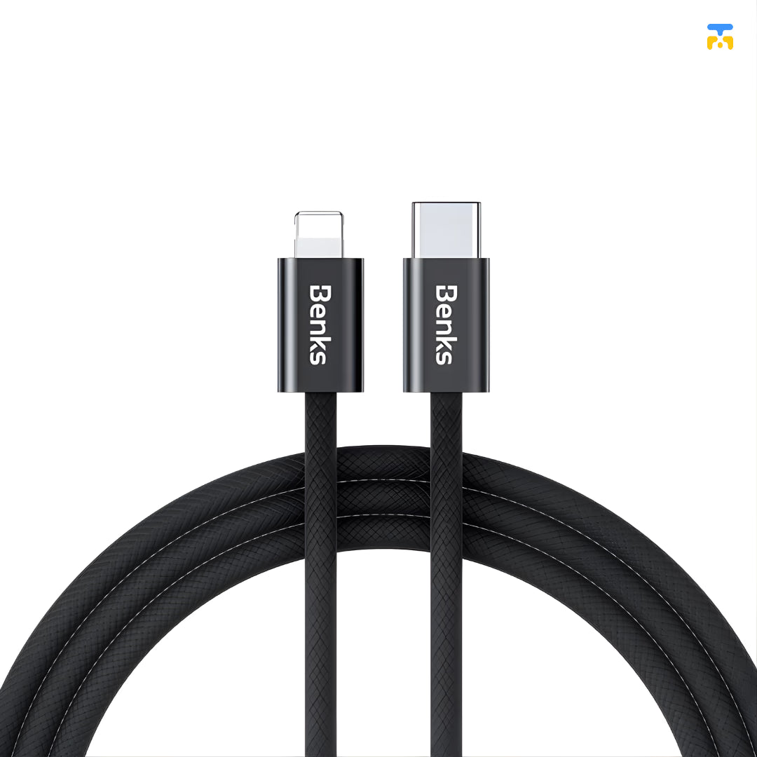 Benks PowerWeave USB-C to Lightning Charging Data Cable - 2 Meter