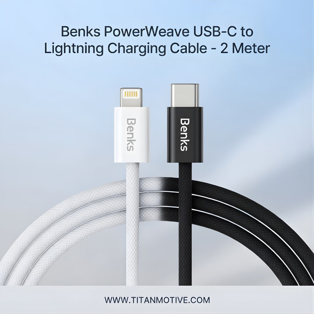 Benks PowerWeave USB-C to Lightning Charging Data Cable - 2 Meter