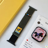 Black Horse Apple Watch Strap for 38-49mm