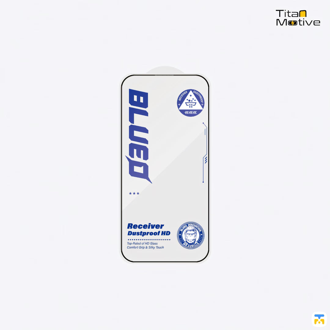 BLUEO 3D Receiver Dustproof HD Tempered Glass with Applicator Pro