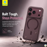 Built Tough.
Stays Protected - BLUEO Ape Matte Anti-Drop MagSafe Case with Camera Button