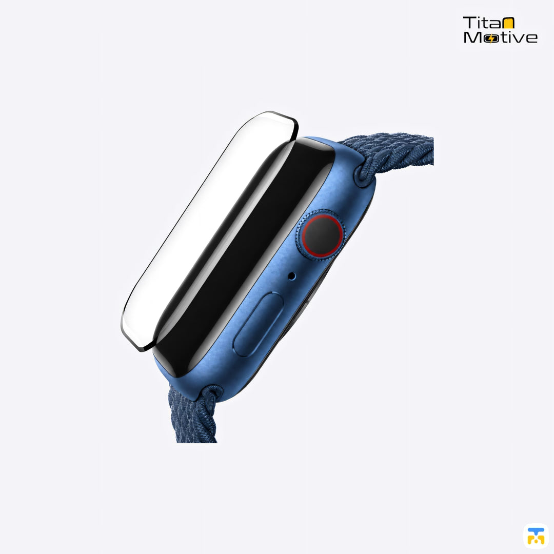 BLUEO Apple Watch Shock-Resistant Protector with Installer - 2 Pieces