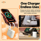 One Charger
‹ Endless Uses - BLUEO Cube Fast Charging Power Bank - 10000 mAh, 20W, Built-in Cable