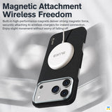 Magnetic Attachment Wireless Freedom - ROCK Mini Magnetic Wireless Charging Bluetooth Speaker