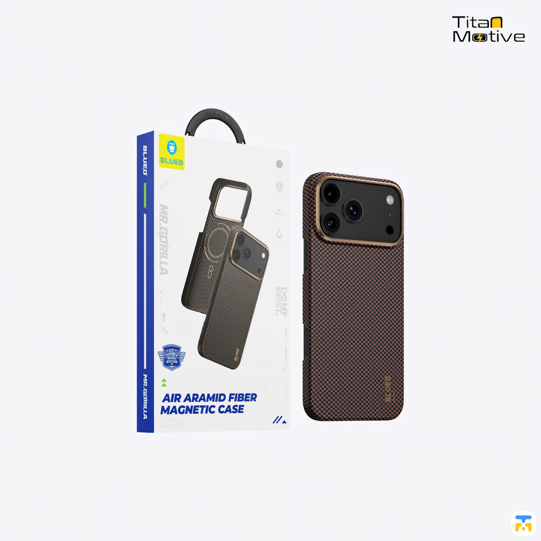 BLUEO for iPhone 17 Series Air Aramid Fiber MagSafe Case