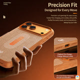 Precision Fit - BLUEO for iPhone 17/18 Series Orange Sea Lightweight MagSafe Case