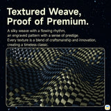 Textured Weave,
Proof of Premium - BLUEO Galaxy Gilded Tactile Woven  Anti-Drop Aramid Fiber Case