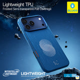 Lightweight TPU
Frosted Semi-transparent Full Coverage - BLUEO Interstellar Lightweight Drop-Resistant Magnetic Aramid Fiber Case
