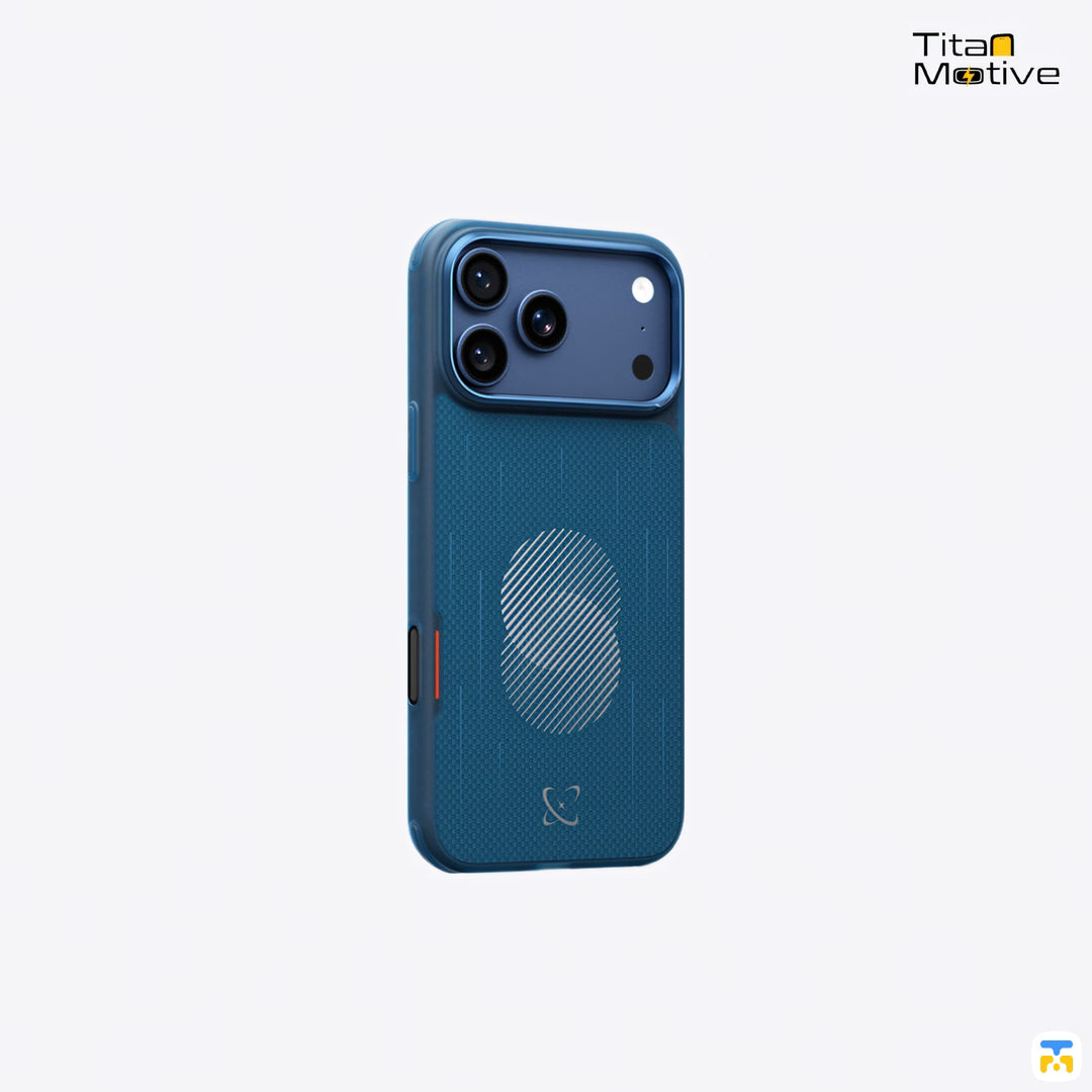 BLUEO Interstellar Lightweight Drop-Resistant Magnetic Aramid Fiber Case