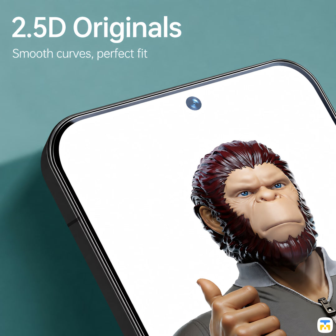 2.5D Originals - BLUEO S26 Ultra Full Coverage Dustproof HD Tempered Glass
