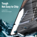 Tough
Not Easy to Chip - BLUEO S26 Ultra Full Coverage Dustproof HD Tempered Glass