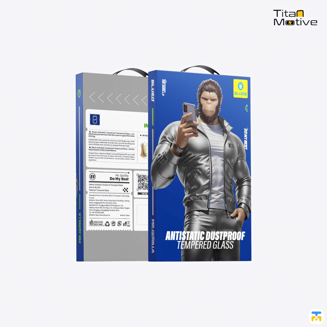 BLUEO S26 Ultra Full Coverage Dustproof HD Tempered Glass