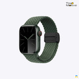 Braided Nylon Magnetic Apple Watch Strap for 38-49mm