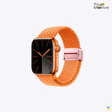 Braided Nylon Magnetic Apple Watch Strap for 38-49mm