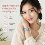 Soft, breathable, and made for everyday wear. - Braided Nylon Magnetic Apple Watch Strap for 38-49mm