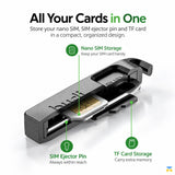 All Your Cards in One - Budi SIM Card, TF Card Storage with Ejector
