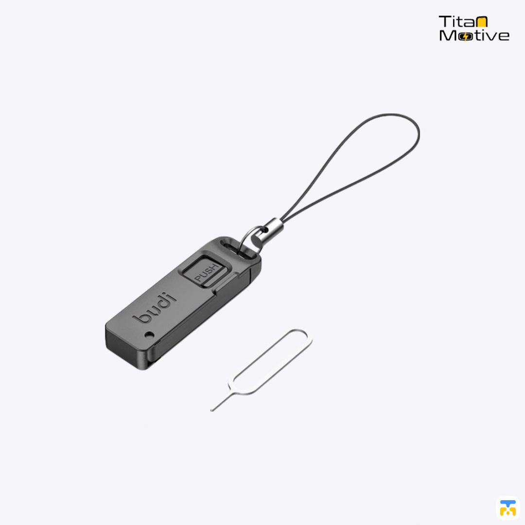 Budi SIM Card, TF Card Storage with Ejector