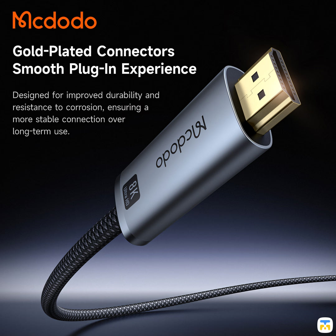Gold-Plated Connectors
Smooth Plua-In Experience - Cab Flow USB-C to HDMI Cable With 60Hz Resolution 2m