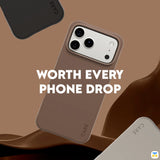 WORTH EVERY PHONE DROP - CARE by PanzerGlass Samba for iPhone 17 Series - MagSafe Case