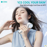 ICE COOL YOUR SKIN - COTECi 0°HANDHELD FAN - COTECi Zero-Degree Handheld Refrigeration Fan - Ice-Cold Air