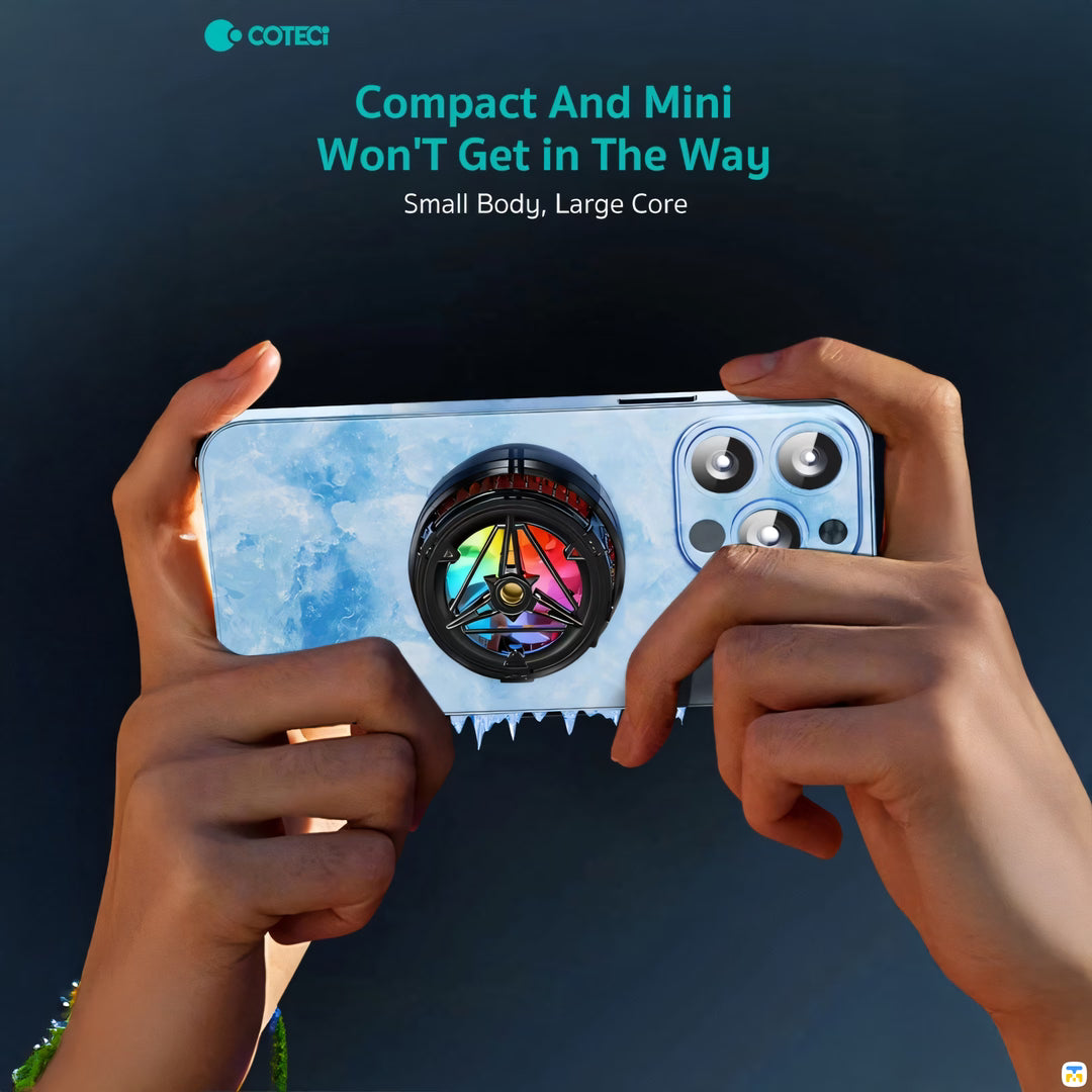 Compact And Mini Won'T Get in The Way - COTECi Gaming Grade Magnetic lce Cooler