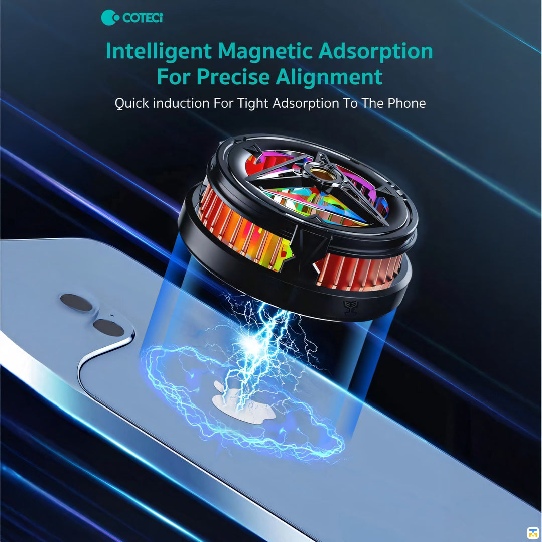 Intelligent Magnetic Adsorption For Precise Alignment - COTECi Gaming Grade Magnetic lce Cooler