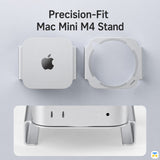 Precision-Fit Mac Mini M4 Stand - desktop-stand-for-mac-mini