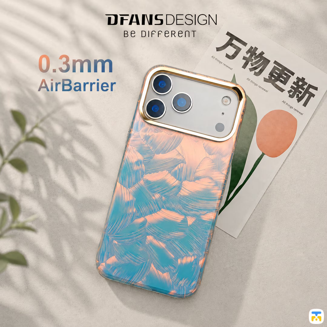 0.3mm
AirBarrier - DFANS for iPhone 17 Series Cloud MagSafe Case