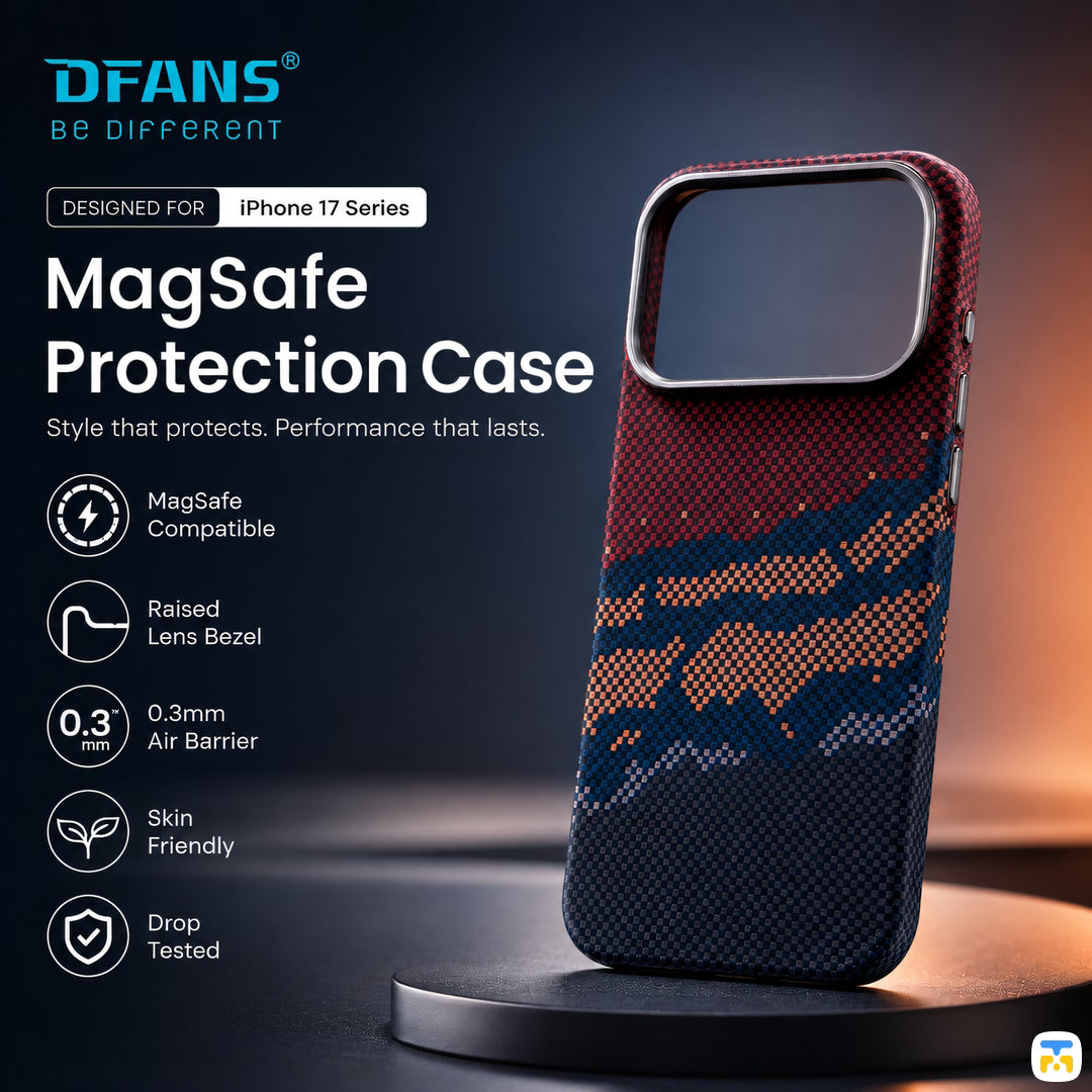 DFANS Protection Case For iPhone 17 Series - MagSafe
