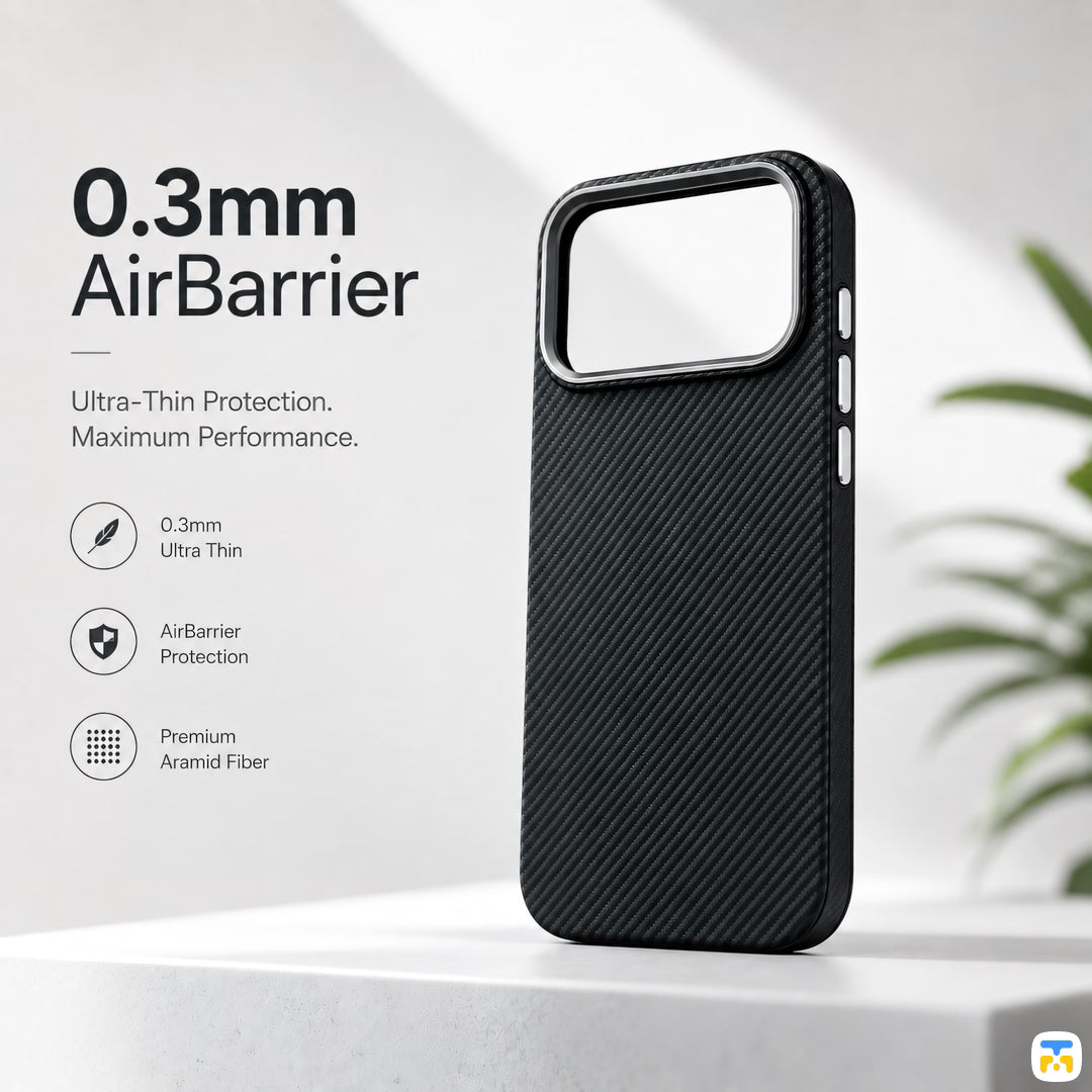 0.3mm
AirBarrier - DFANS for iPhone 17 Series Totem MagSafe Protection Case