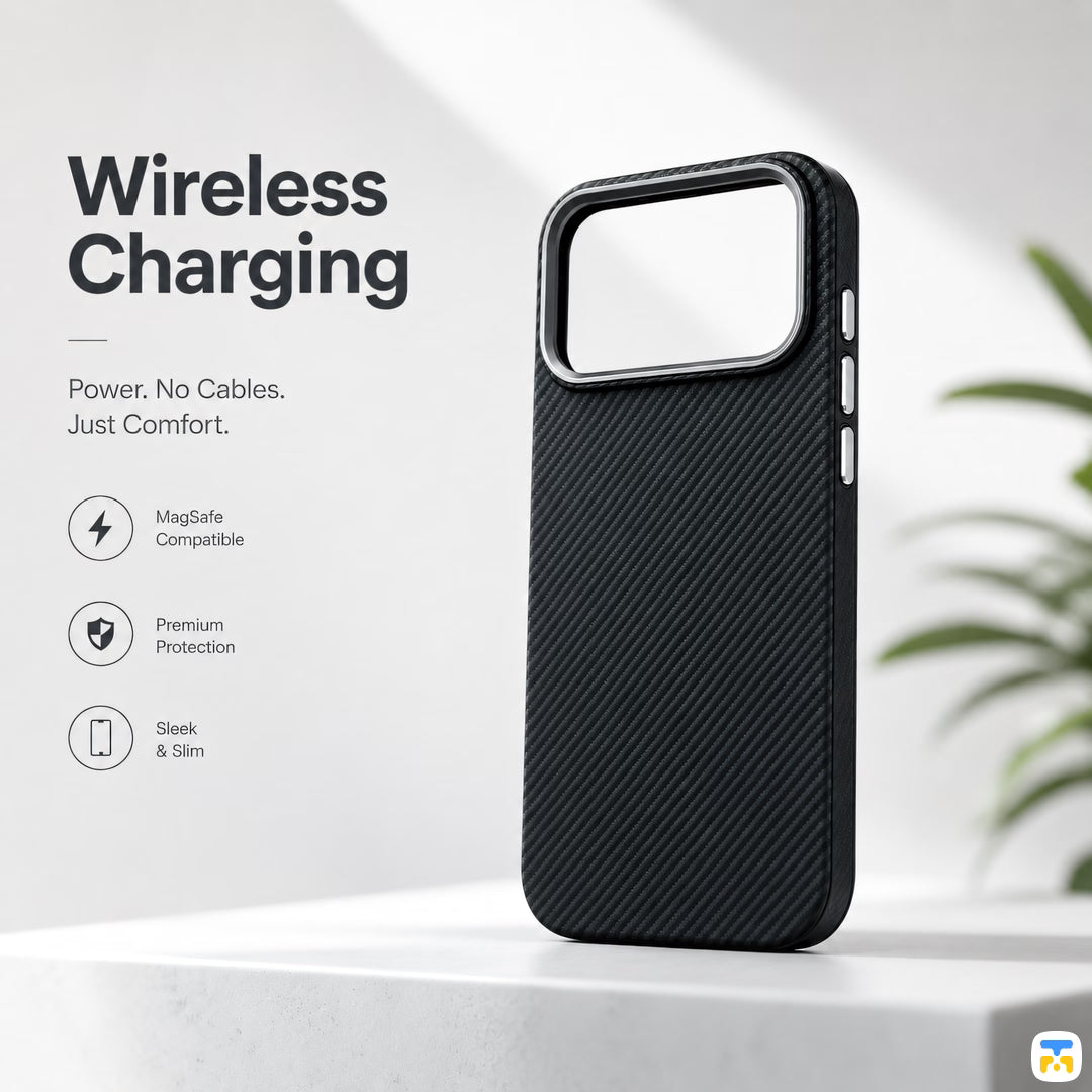 Wireless
Charging - DFANS for iPhone 17 Series Totem MagSafe Protection Case