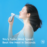 9m/s Turbo Wind Speed Beat the Heat in Seconds - Doraemon Mini Handheld High-Speed Fan