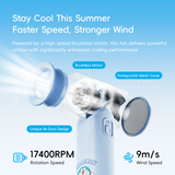 Stay Cool This Summer Faster Speed, Stronger Wind - Doraemon Mini Handheld High-Speed Fan
