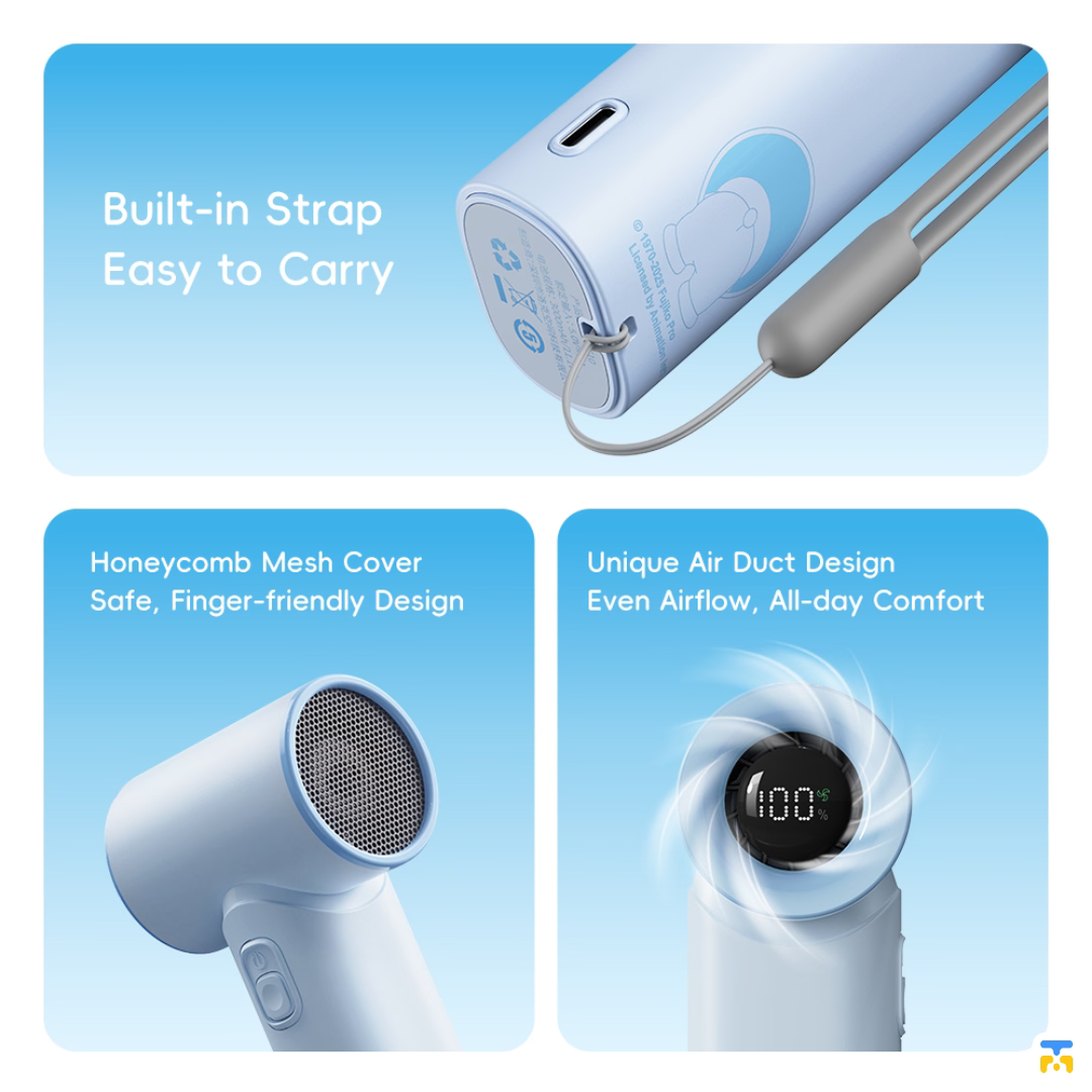 Doraemon Mini Handheld High-Speed Fan
