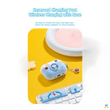 Reserved Charging Port
Wireless Charging with CaseDoraemon Retro Camera Silicone Earphone Case for AirPods Pro 3