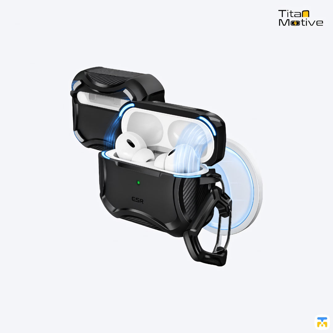 ESR Cyber Tough Magnetic Case for AirPods Pro 3