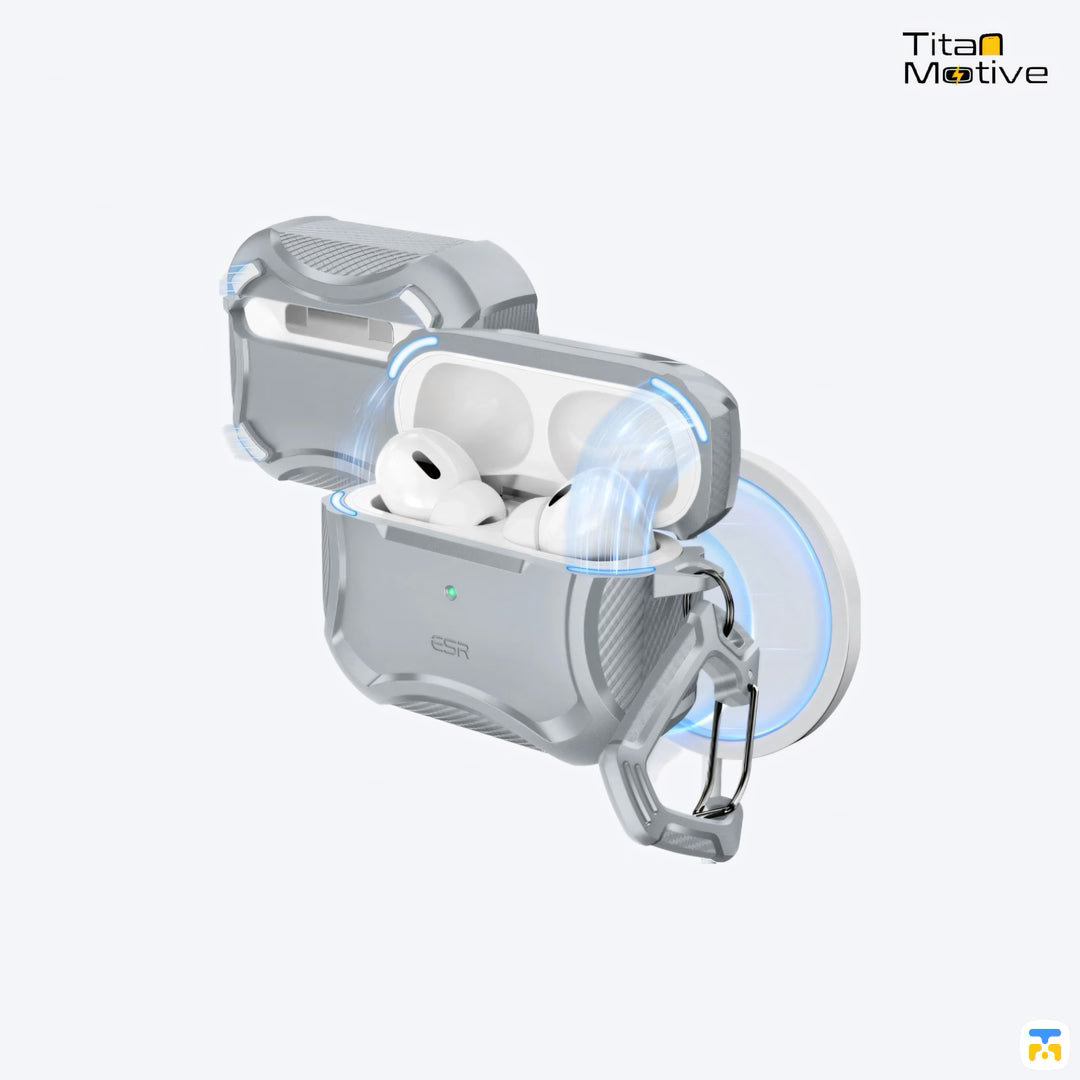 ESR Cyber Tough Magnetic Case for AirPods Pro 3