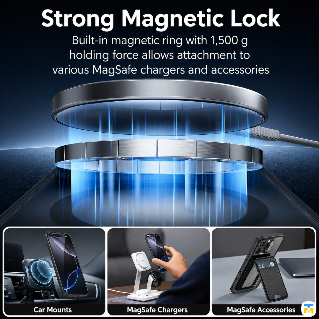 Strong Magnetic Lock - ESR for iPhone 16 Series Classic Pro Case (HaloLock) Set