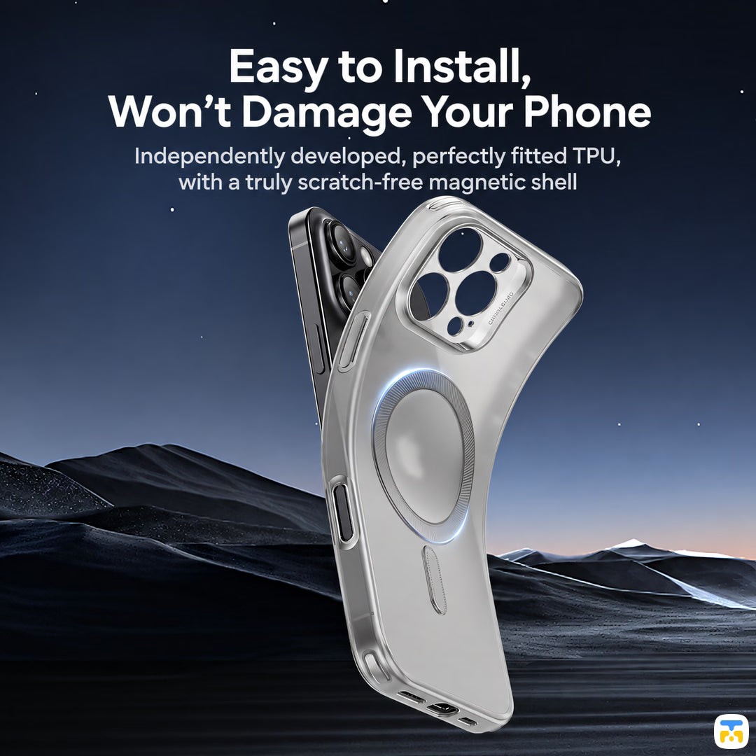 Easy to Install,
Won't Damage Your Phone - ESR for iPhone 16 Series Ultra-thin Airbag MagSafe Case