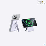 ESR MagSlim 5000 mAh 15W Qi2 Wireless Power Bank with Kickstand