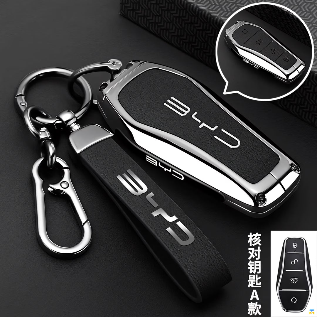 Ewitgo BYD Premium Key Fob Cover for BYD SEAL/SEAL 5/ATTO 3/SEALION 6/SEALION 5