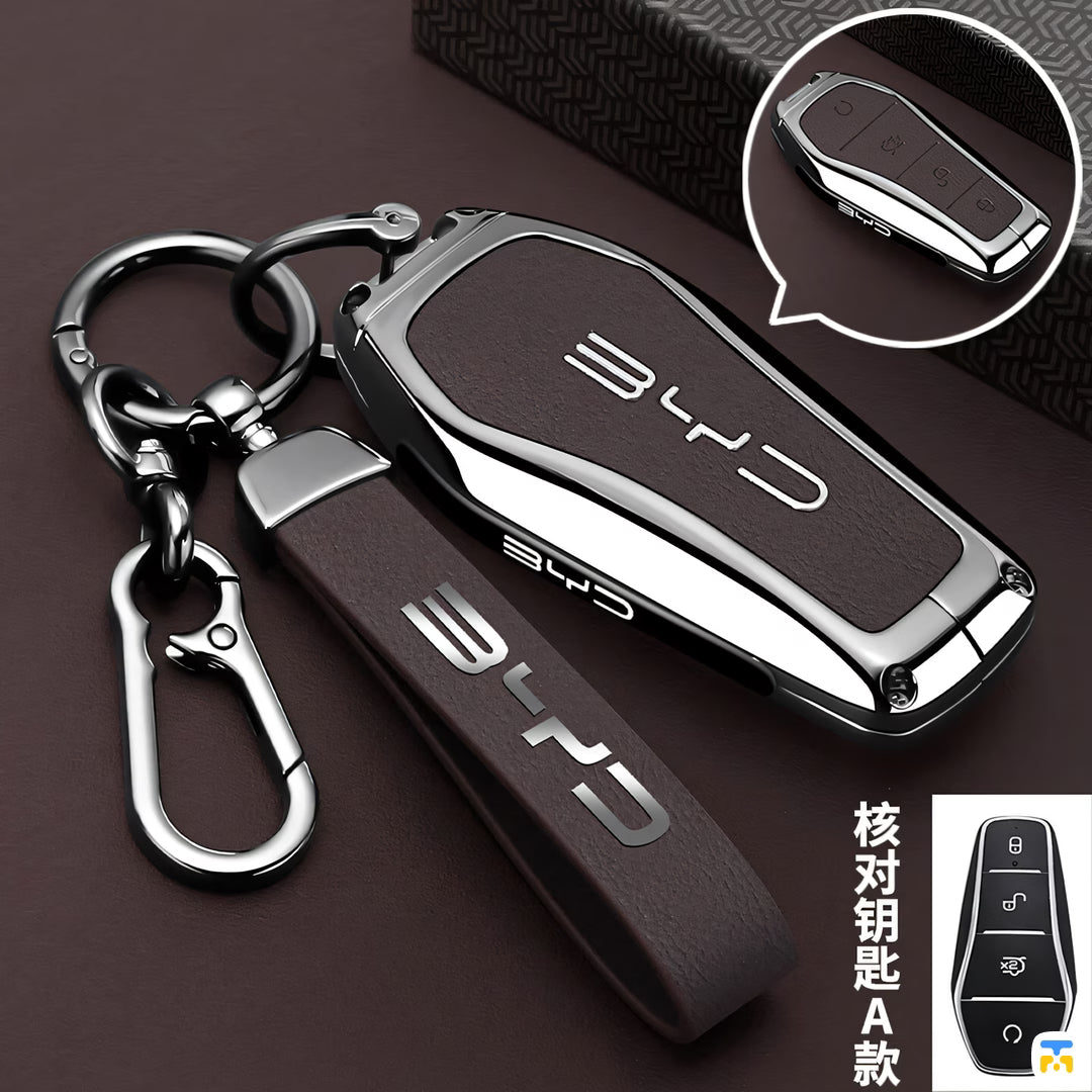 Ewitgo Premium Key Fob Cover for BYD SEAL/SEAL 5/ATTO 3/SEALION 6/SEALION 5