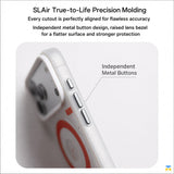 SLAir True-to-Life Precision Molding - FLDESIGN for iPhone 17 Series Cyber Grid MagSafe