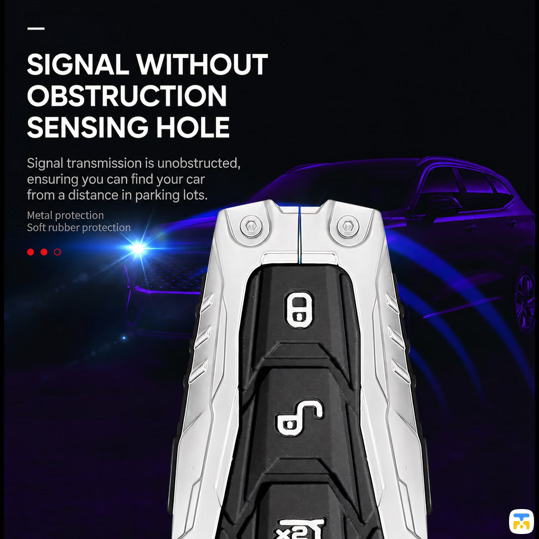 SIGNAL WITHOUT OBSTRUCTION SENSING HOLE -Glow in the Dark Key Fob Cover for BYD SEAL/SEAL 5/ATTO 3/SEALION 6/SEALION 5