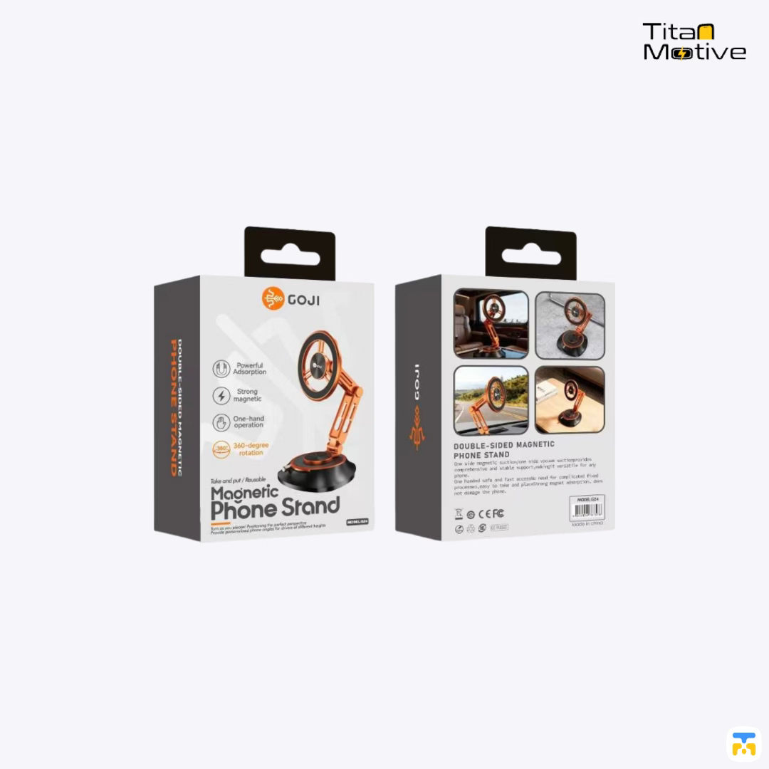 GOJI Vacuum Suction 360° Rotating Magnetic Phone Stand