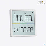 GREENER HD Color Screen Thermometer and Hygrometer with Clock