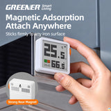 Magnetic Adsorption Attach Anywhere - GREENER Indoor Digital Display Electronic Thermometer - High Precision