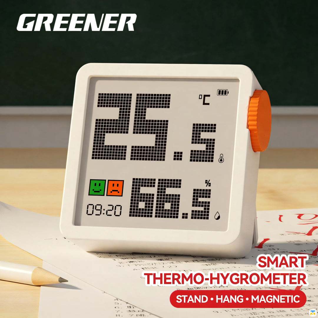 GREENER Indoor Digital Display Electronic Thermometer - High Precision