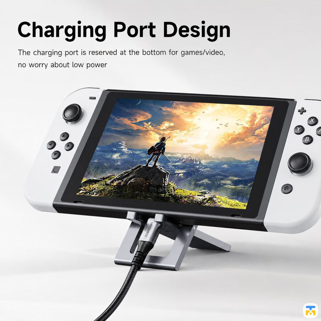 Charging Port Design - HAGiBiS 5 in 1 Tool Combo Phone Stand